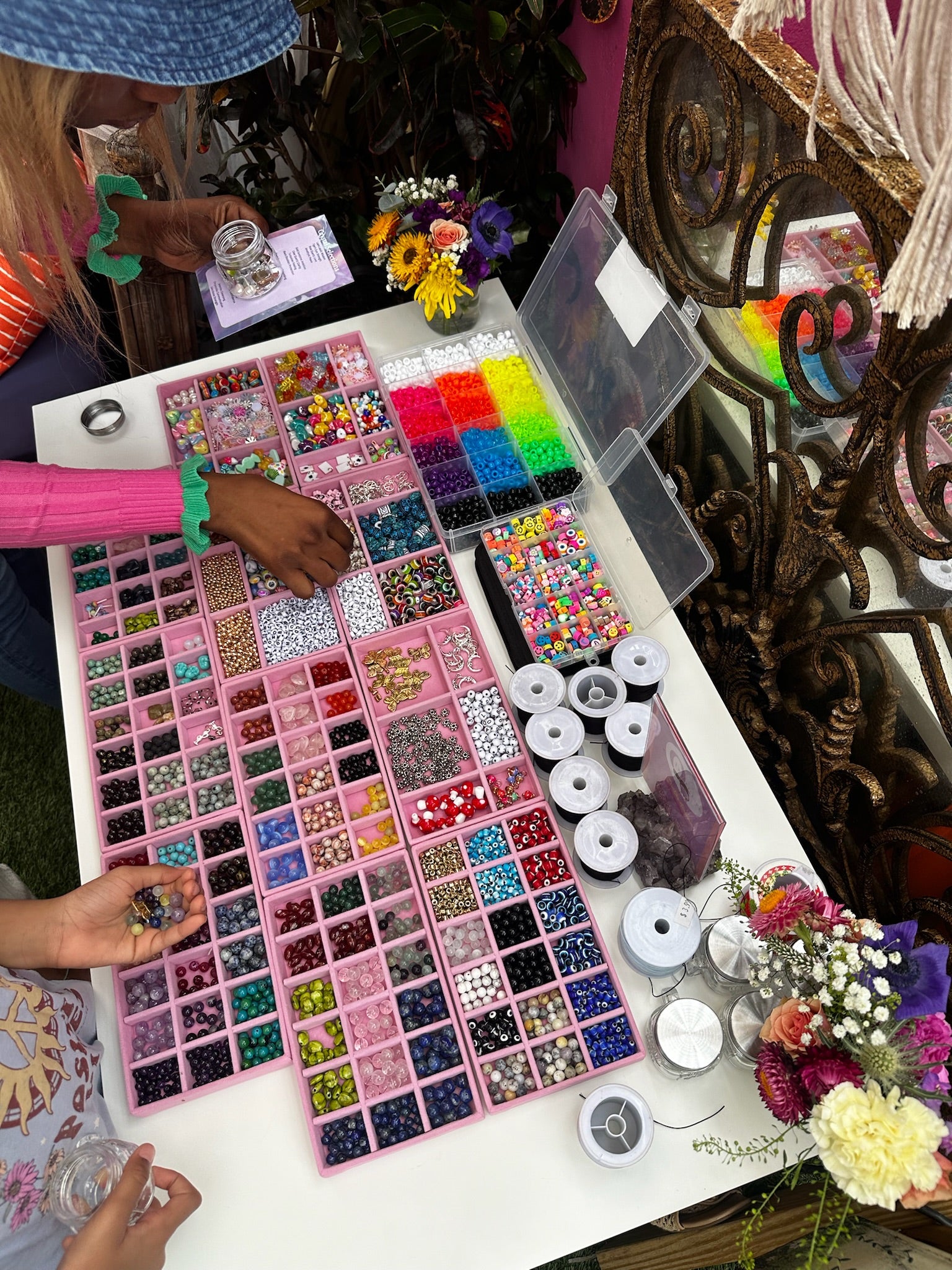 Crystal Beading Bar