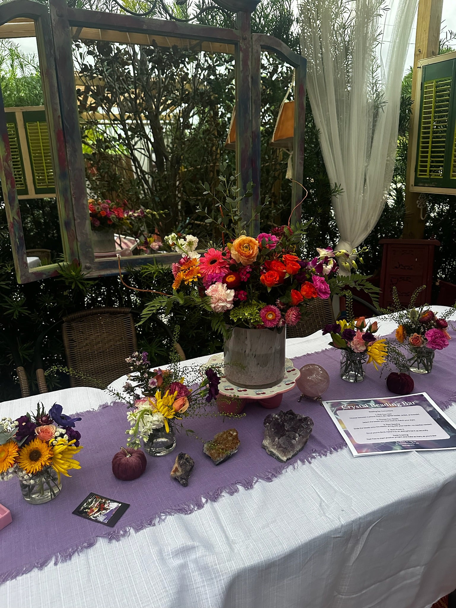 Crystal Beading Bar