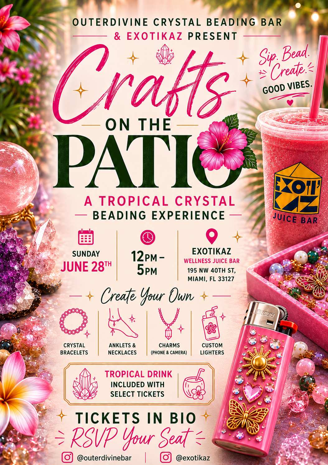 Crafts On The Patio - June 2026
