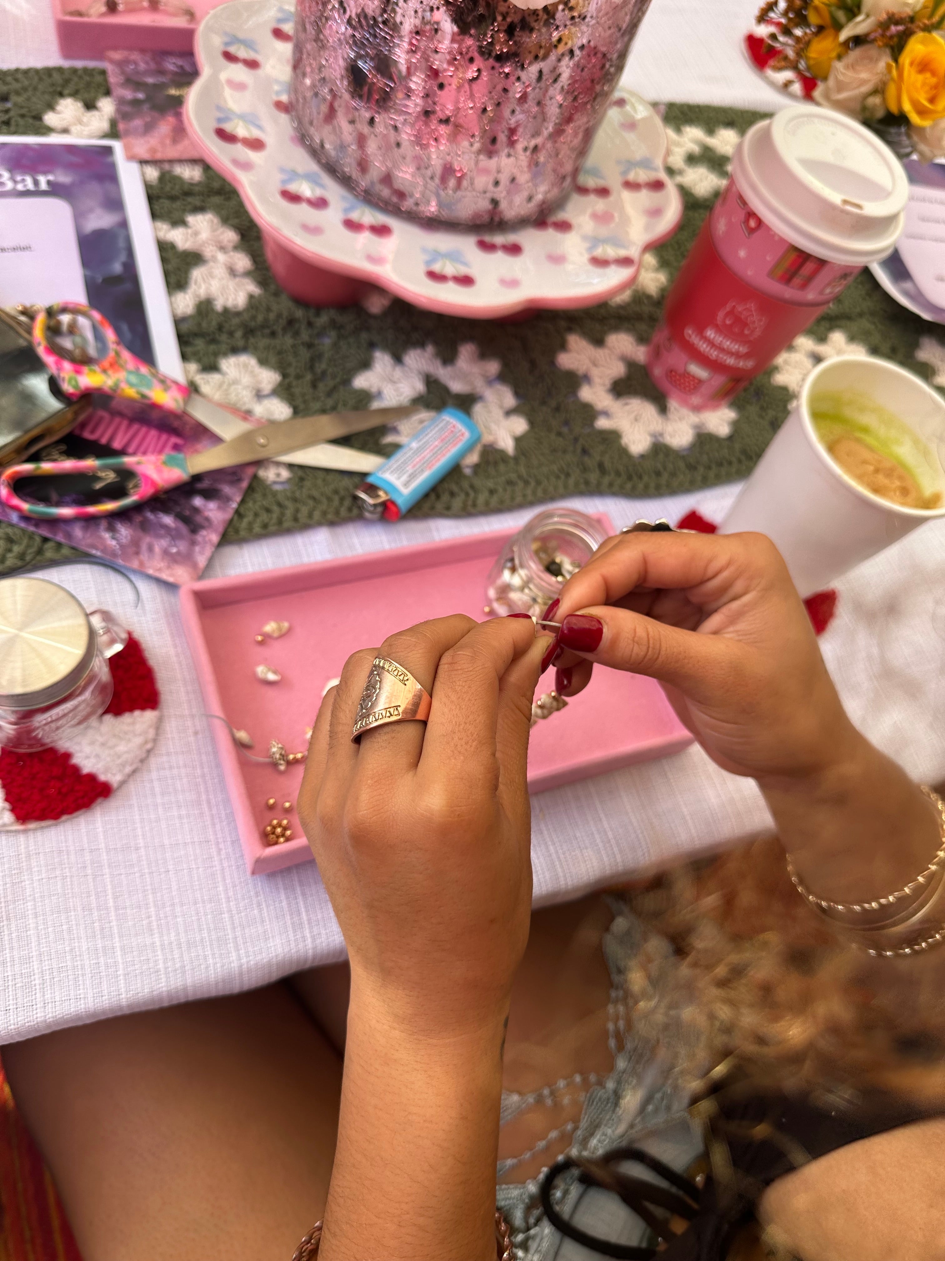 Crystal Beading Bar