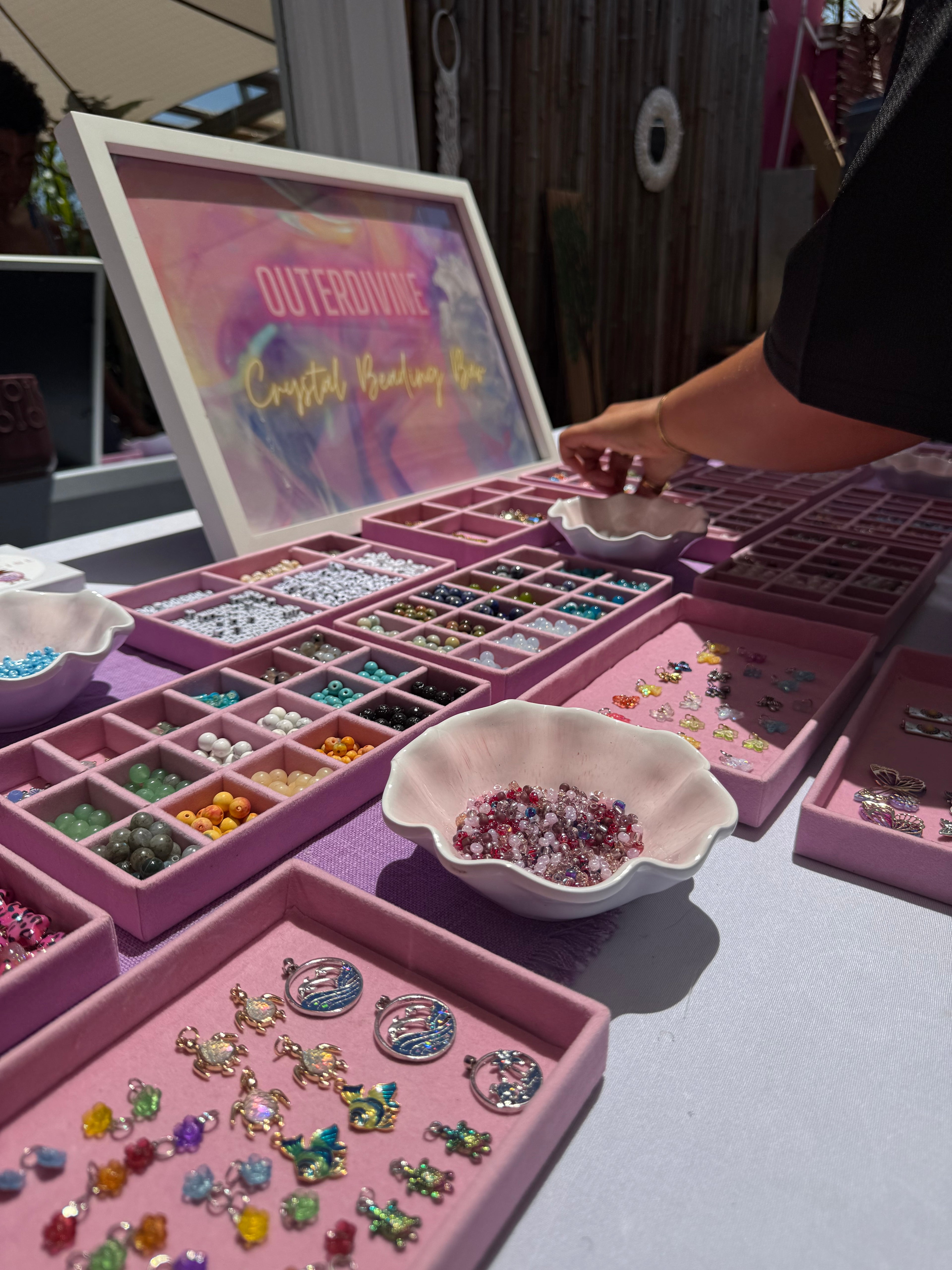 Crystal Beading Bar