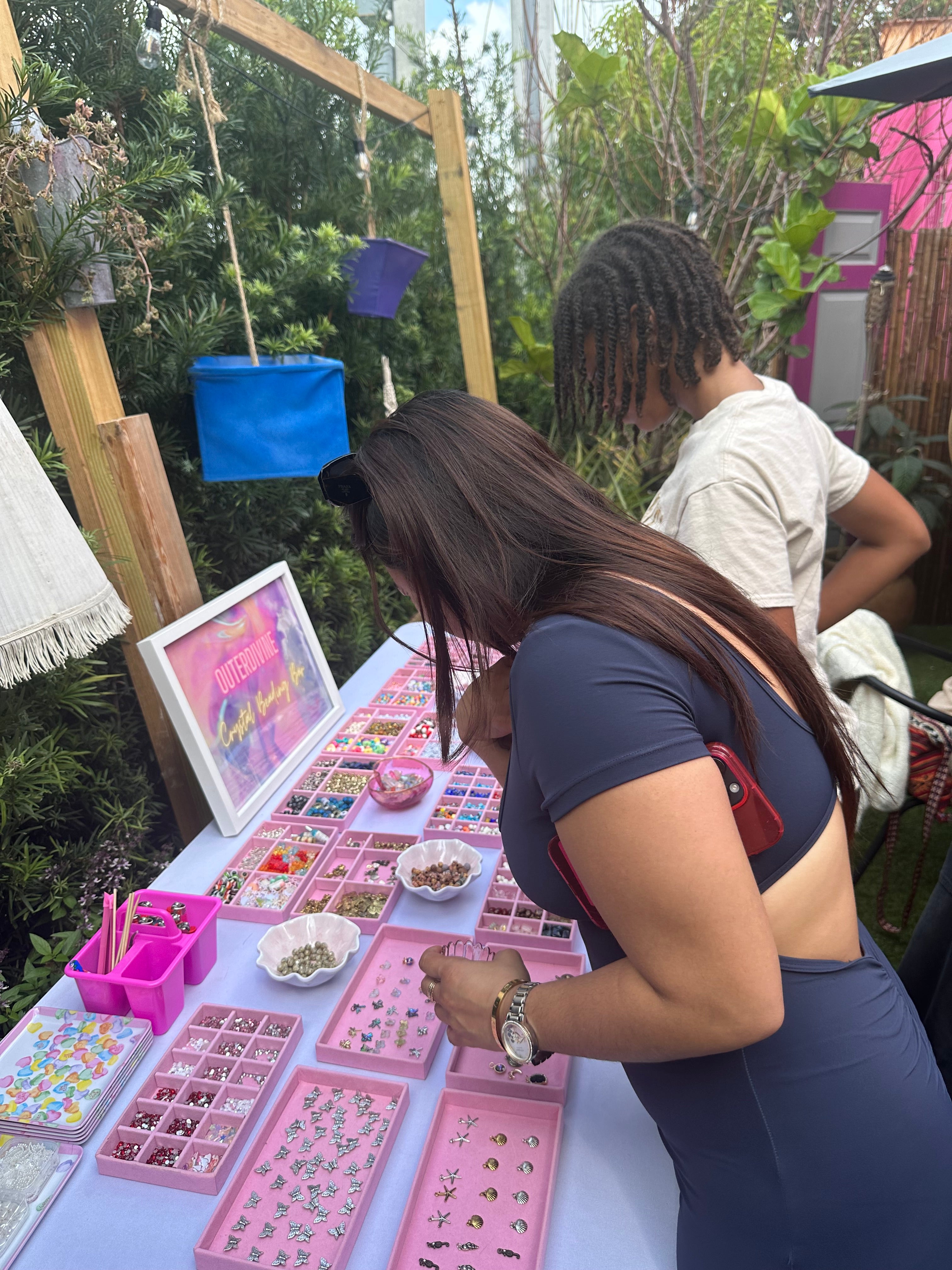 Fairy Crystal Beading Bar Experience