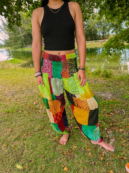 Boho Pants Patchwork