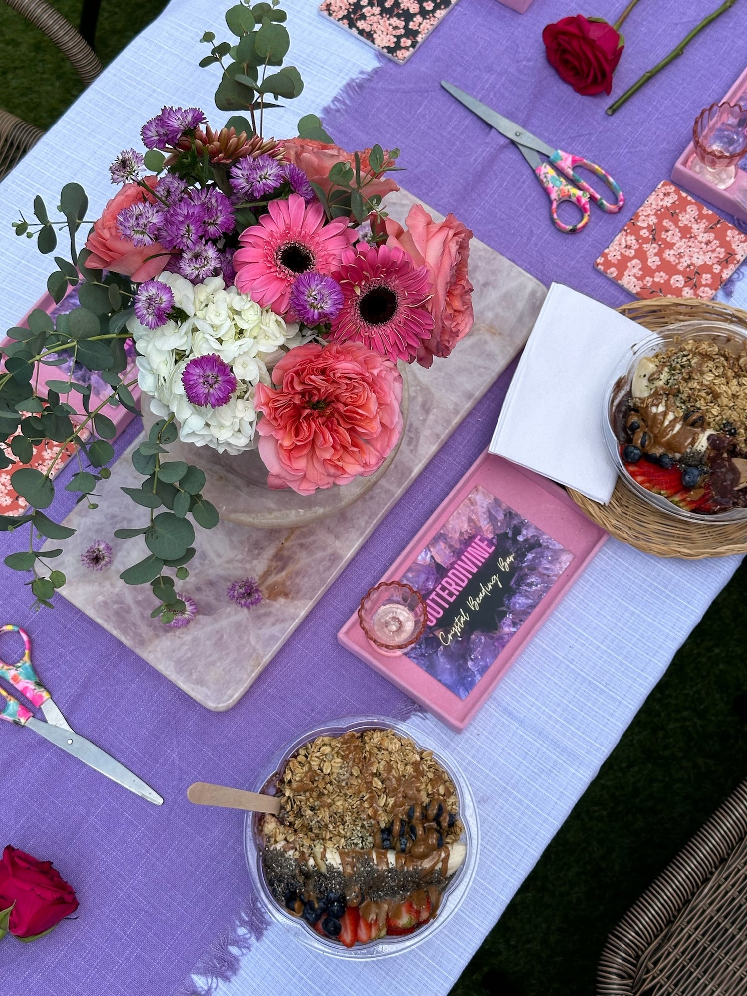 Galentine’s Crystal Beading Bar Experience