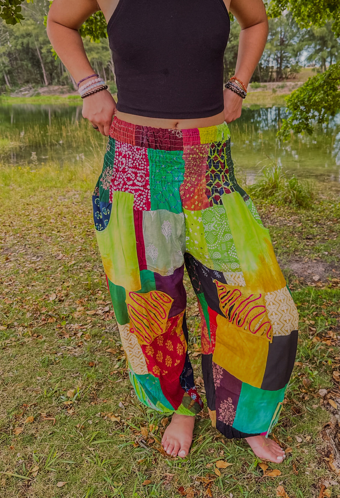 Boho Pants Patchwork