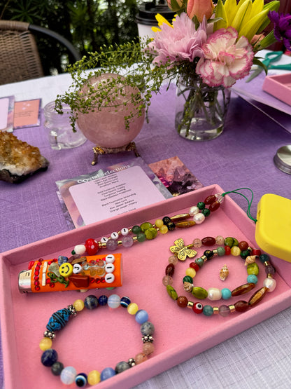 Galentine’s Crystal Beading Bar Experience