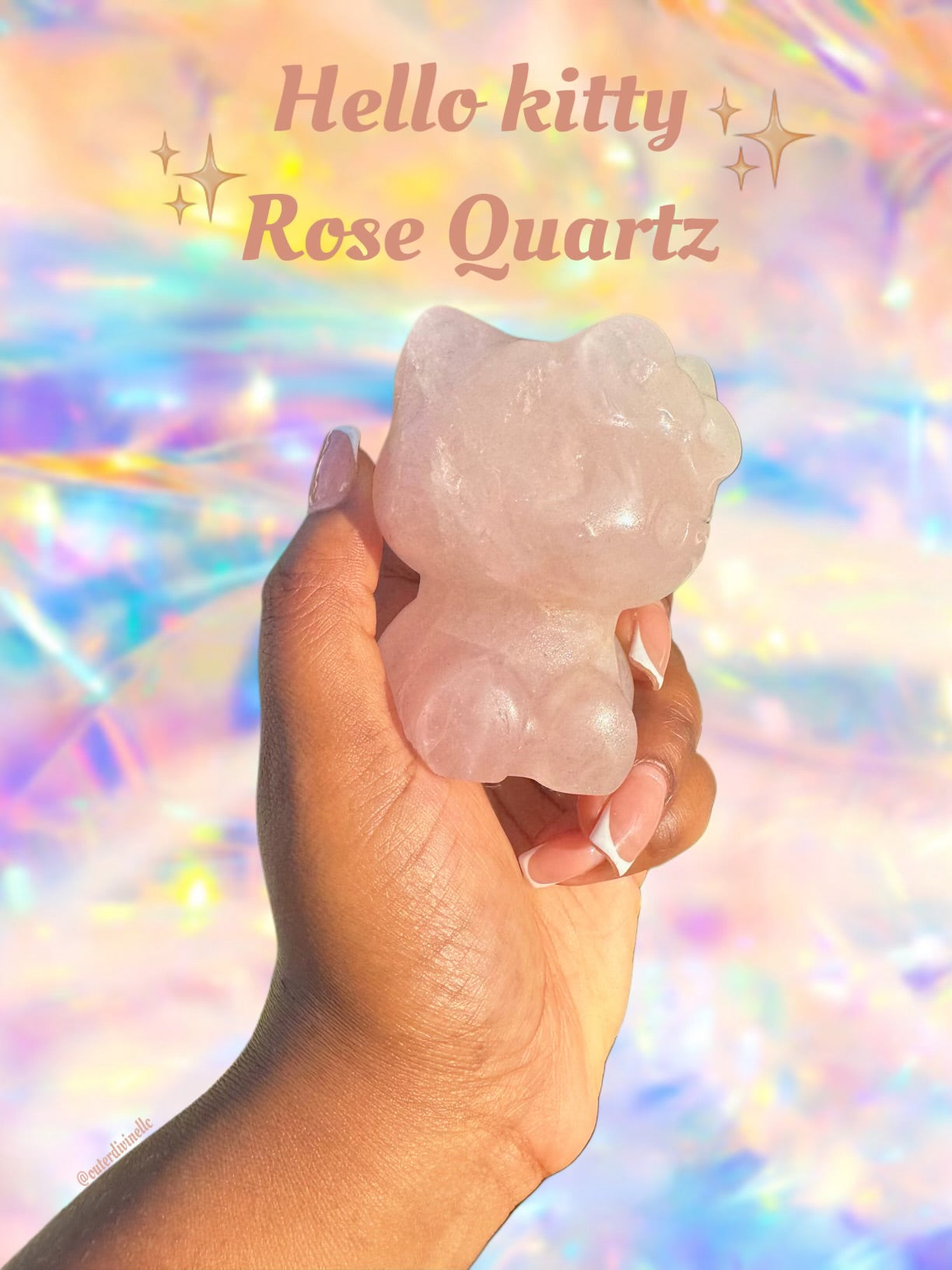 Hello Kitty Rose Quartz