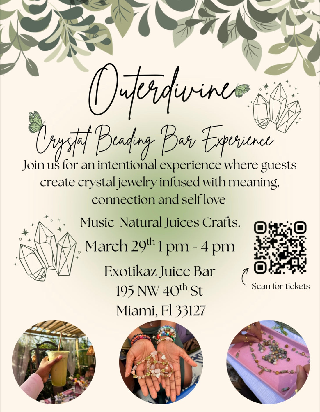 Fairy Crystal Beading Bar Experience