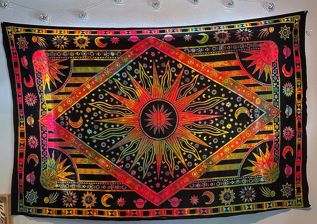 Rising Sun Tapestry